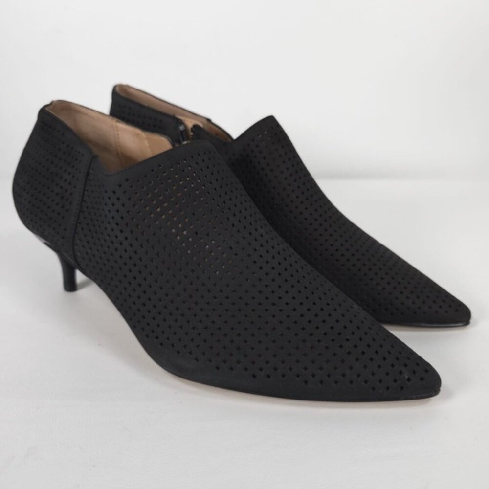 NWOB FRANCO SARTO LEATHER UPPER DEEPA2 Fashion Suede Ankle Bootie Size 9.5M